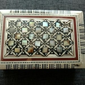 Inlaid Jewelry Box( Mother of Pearl) made in Egypt